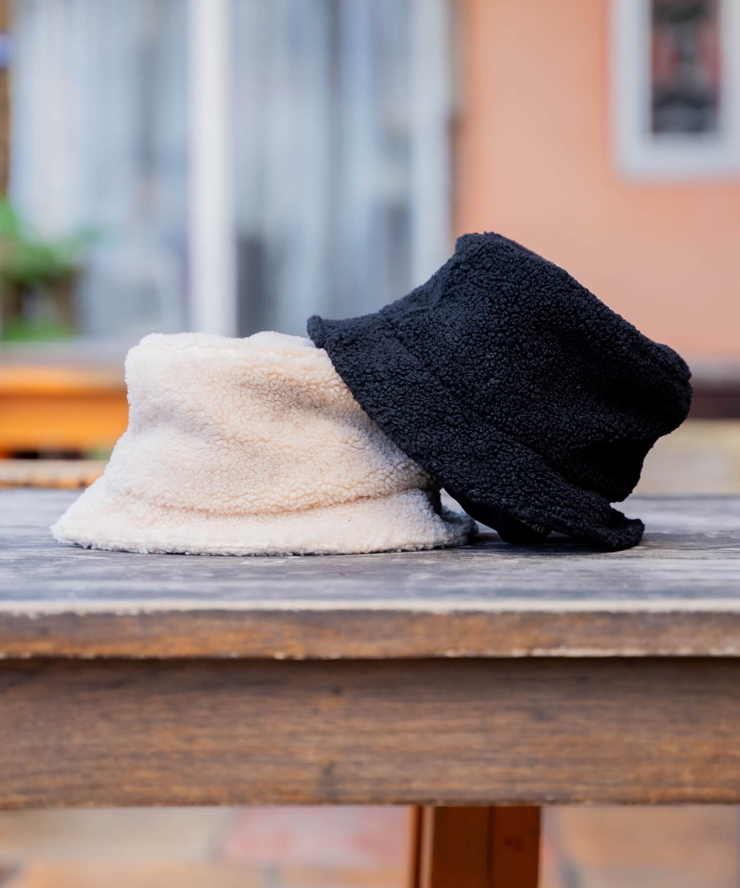 Boa Slit Bucket Hat