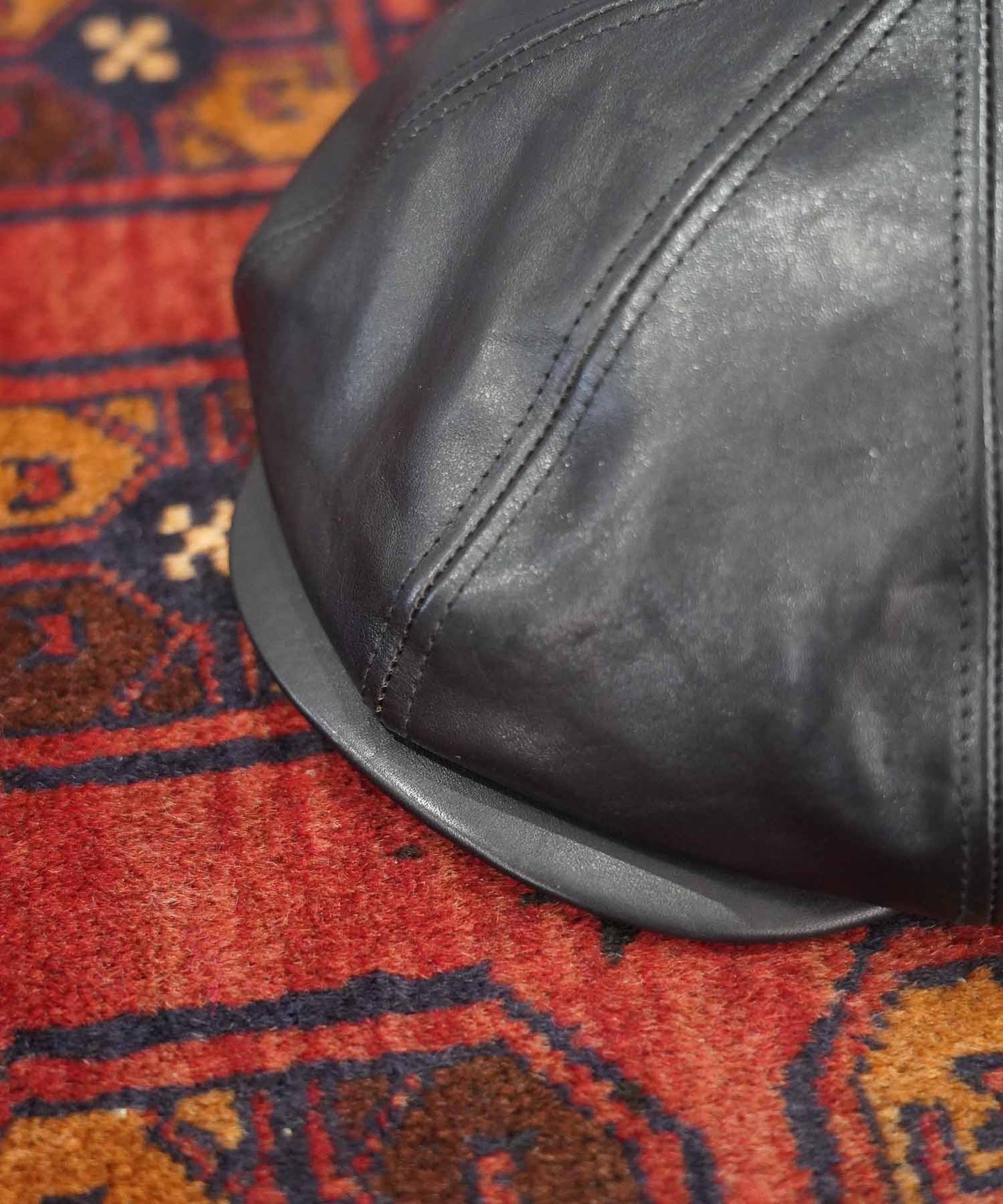 〈〈 COMING SOON 〉〉LEATHER BIG CASQUETTE 5254009