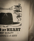 6.2oz Crew Neck L/S TEE “THE HAT” 8253005