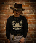 6.2oz Crew Neck L/S TEE “THE HAT” 8253005