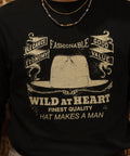 6.2oz Crew Neck L/S TEE “THE HAT” 8253005