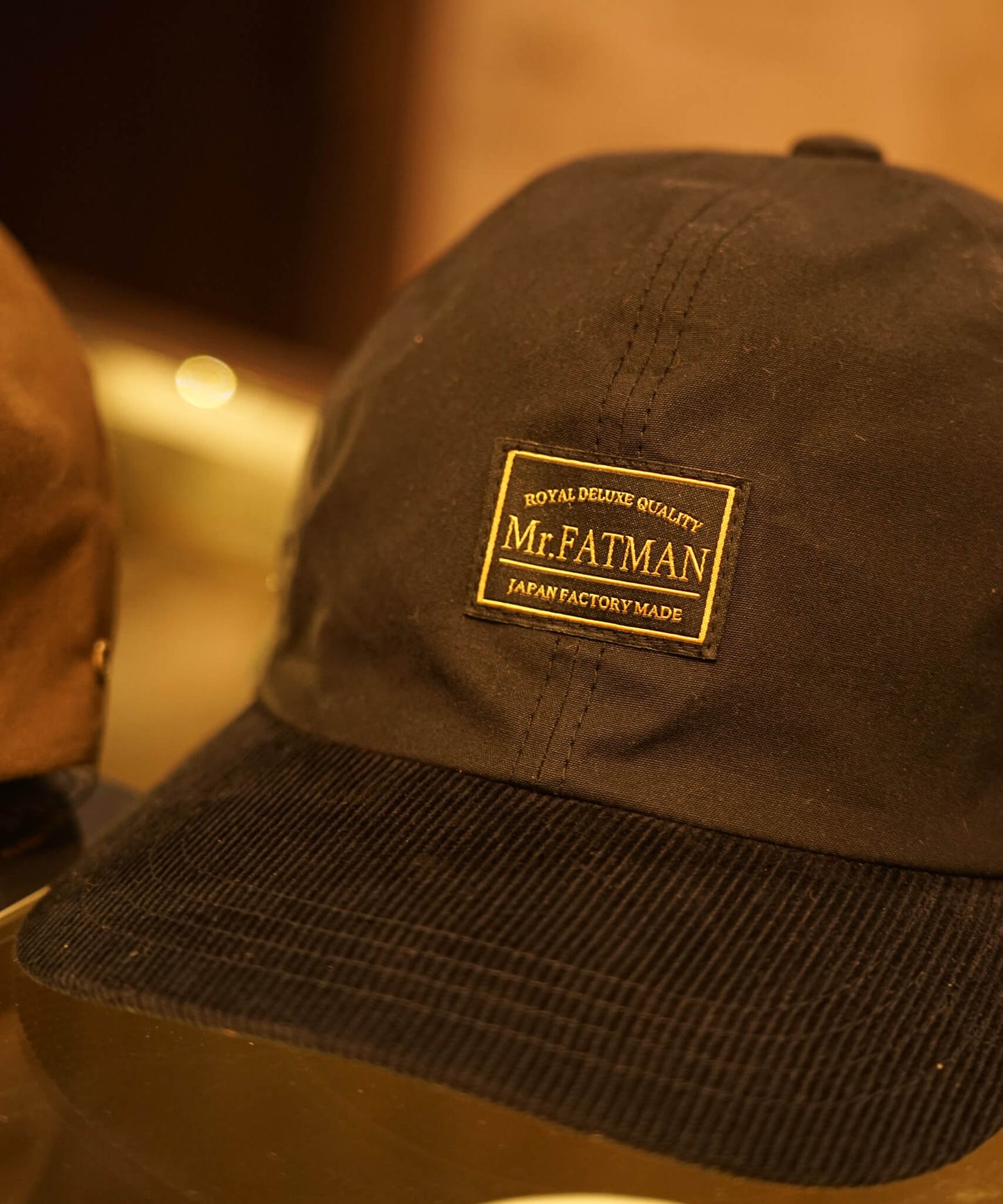 Waxed Cotton Baseball Cap