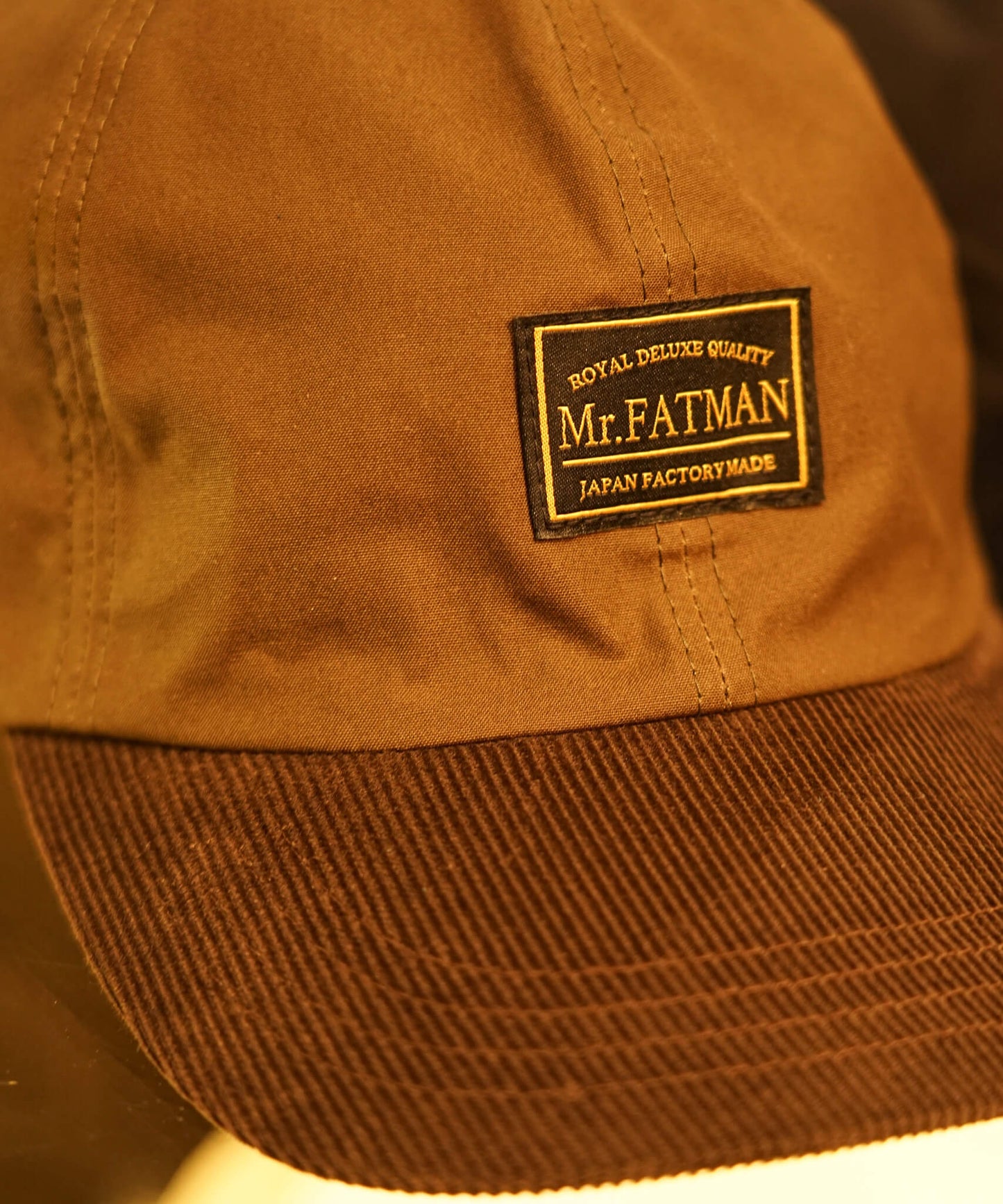 Waxed Cotton Baseball Cap