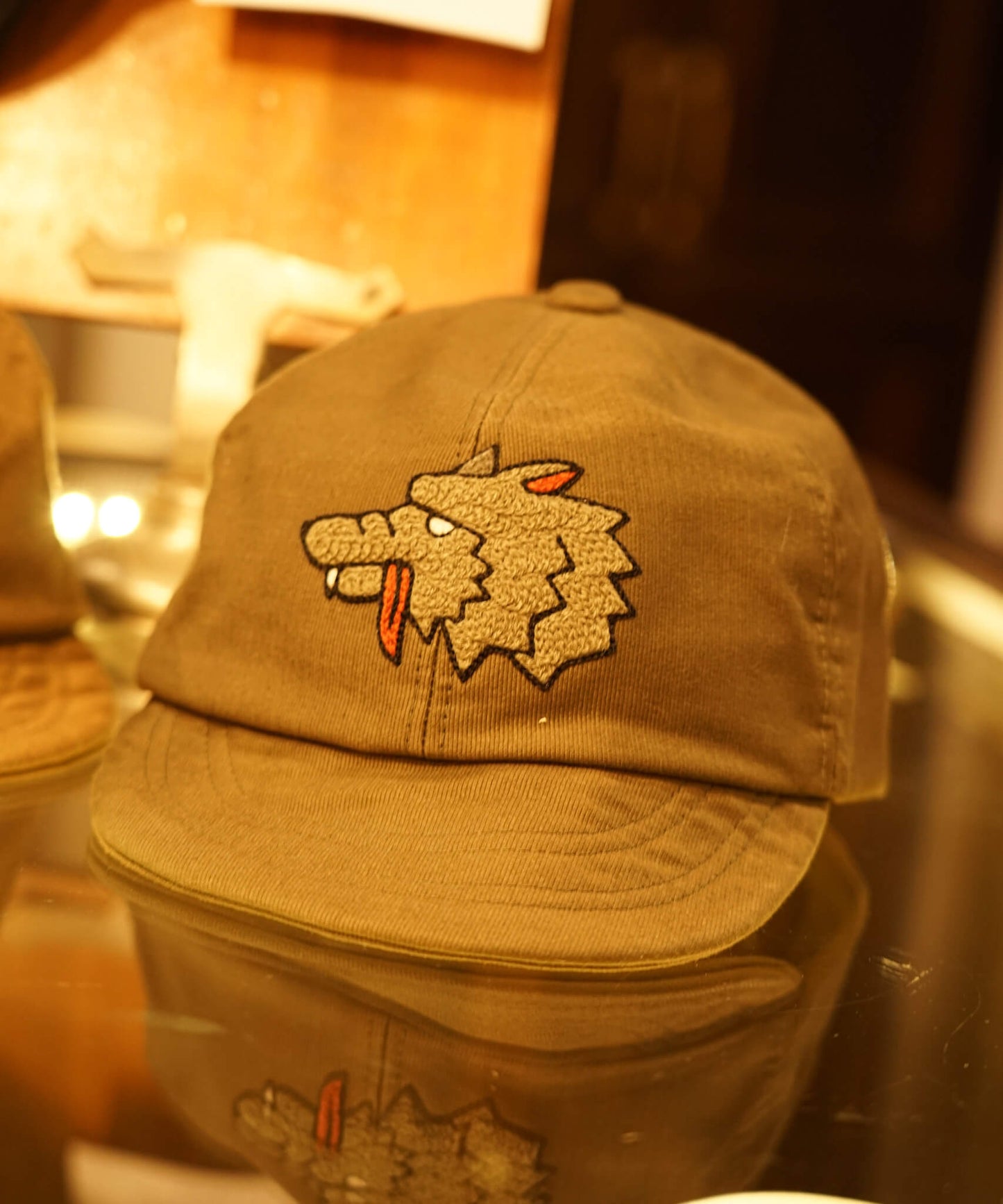 Wolf Hand Chain Stitch Cap