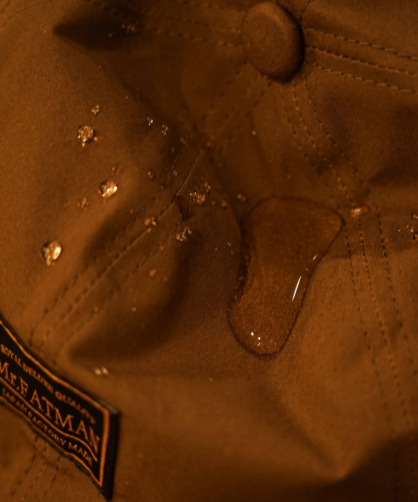 Waxed Cotton Baseball Cap
