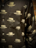 Hat Pattern Open Collar L/S Shirts 8253003
