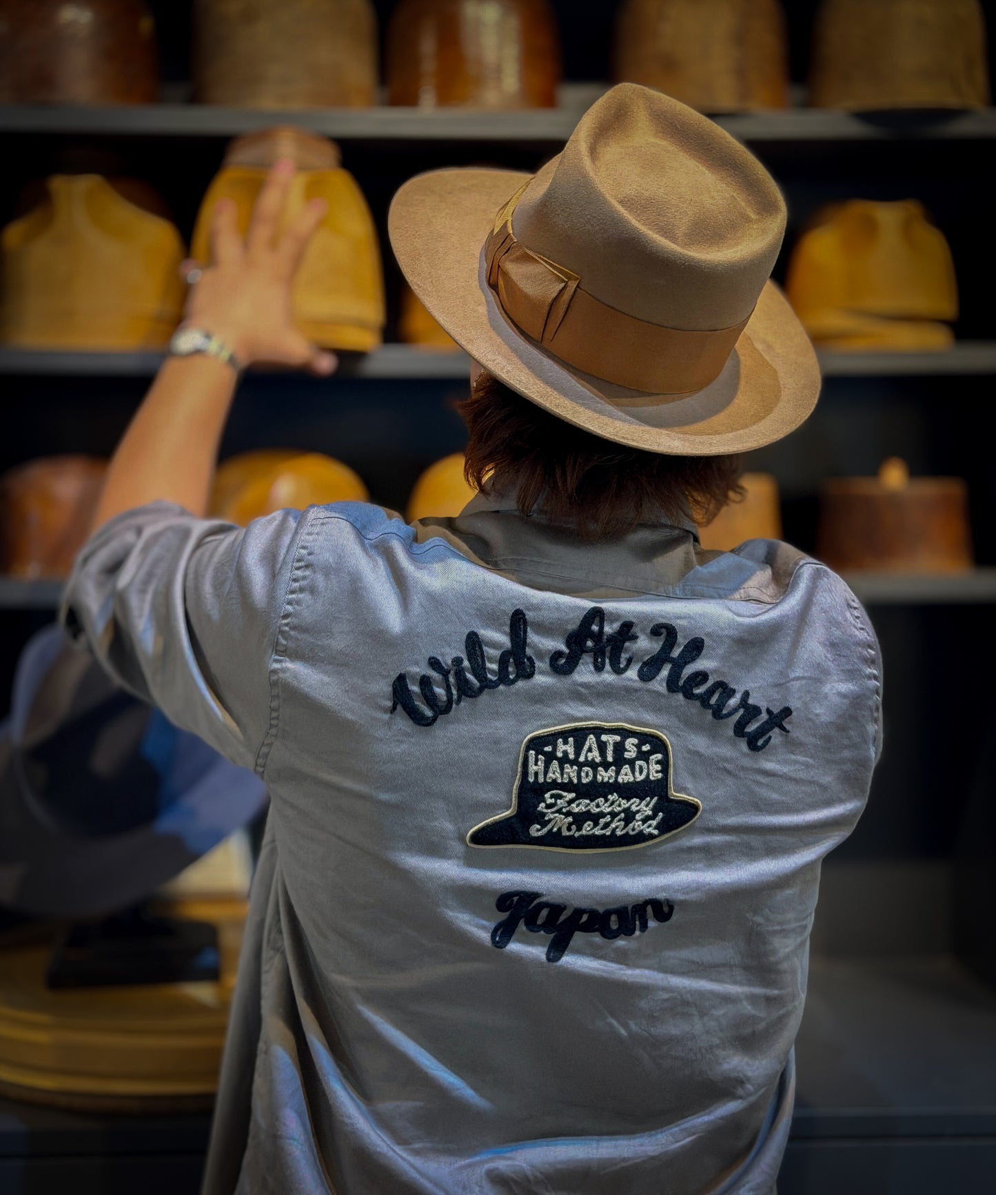 Cotton Work Shirts "TRADE MARK" 8253004