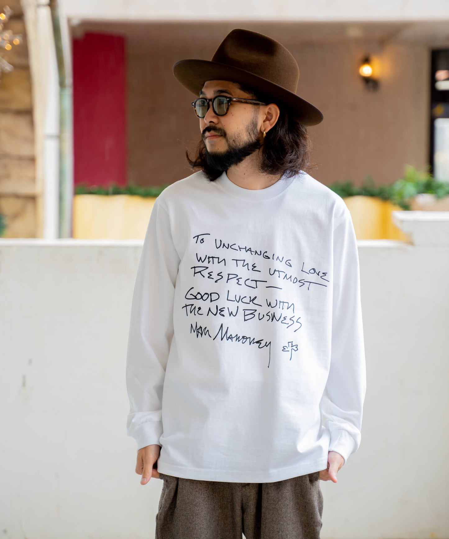 BESTMESSAGE TEE SHIRT LS