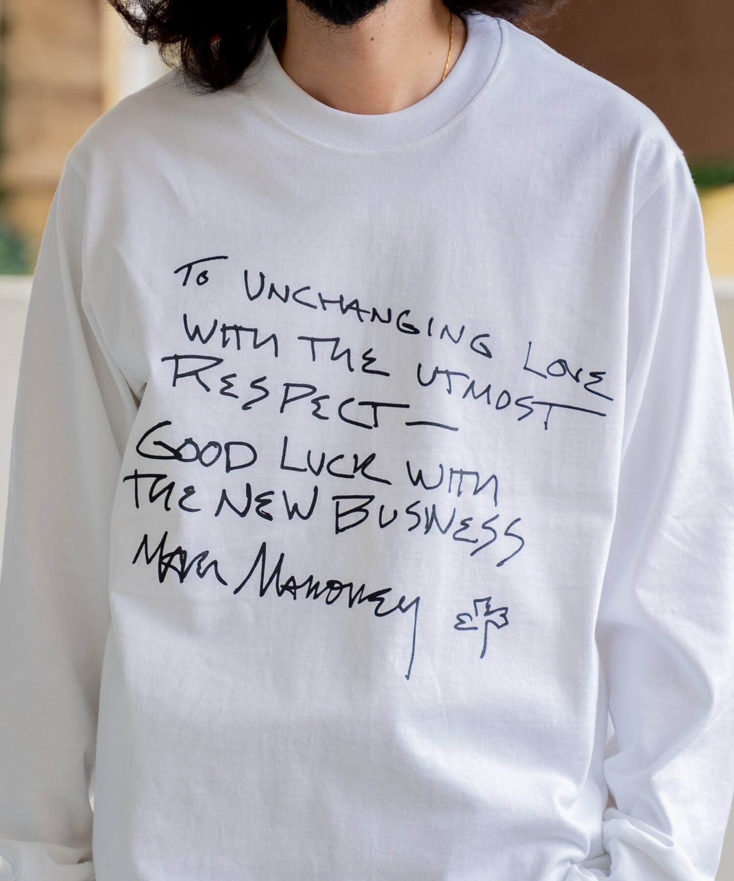 BESTMESSAGE TEE SHIRT LS