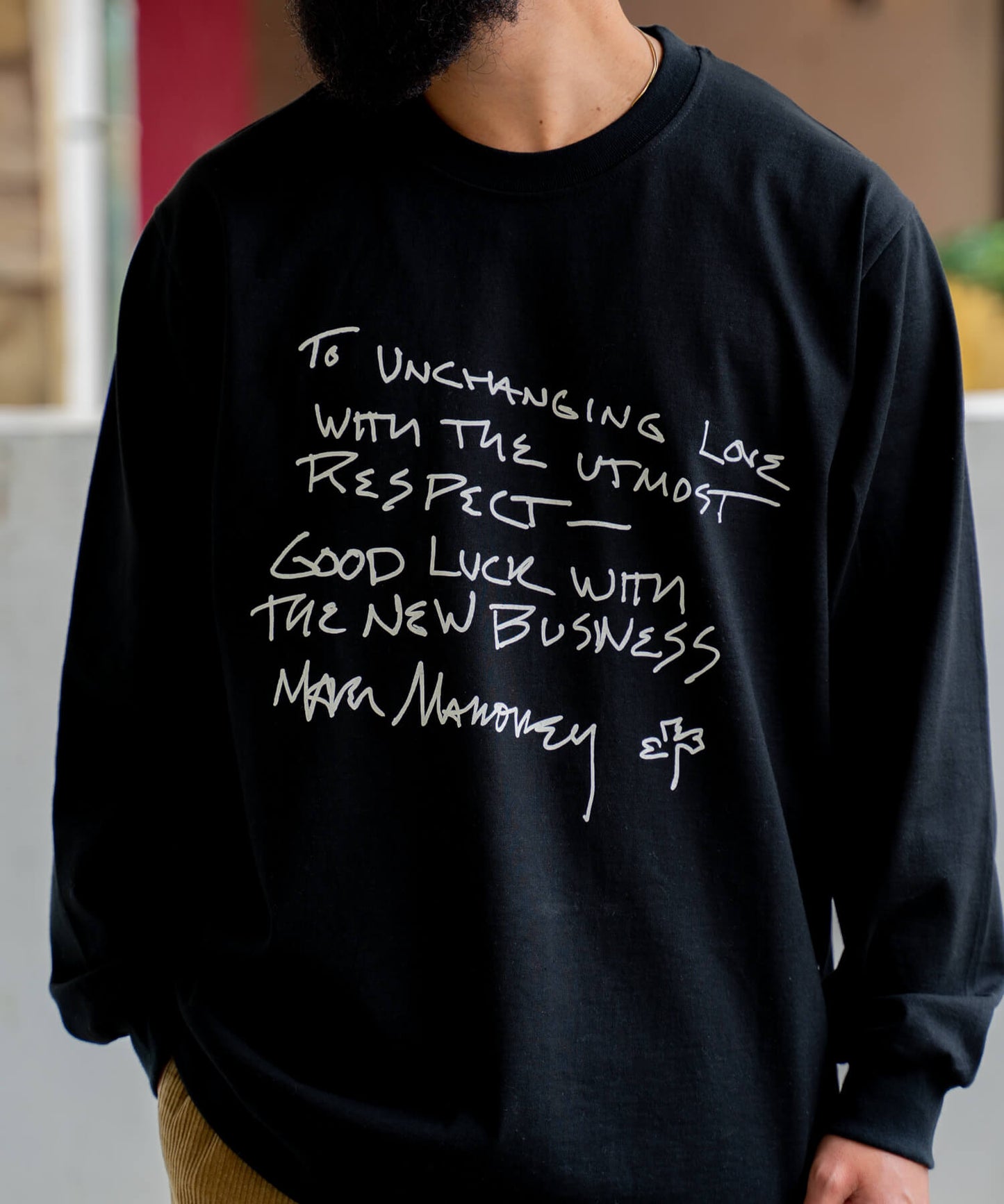 BESTMESSAGE TEE SHIRT LS