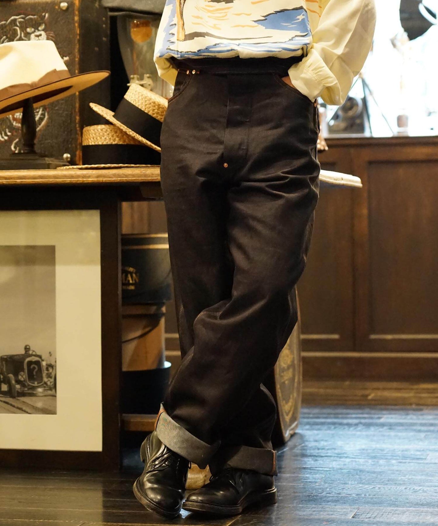 A387 Denim Work Pants