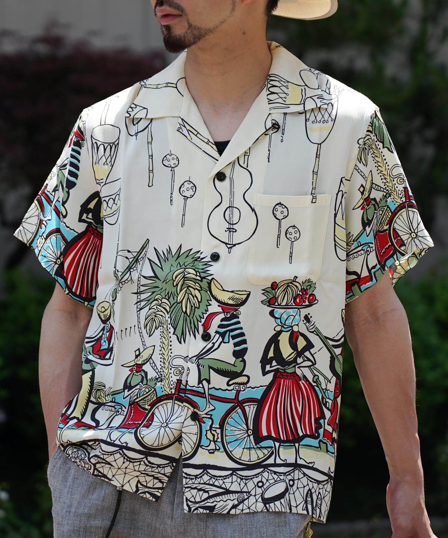 1950's Rayon S/S Shirt