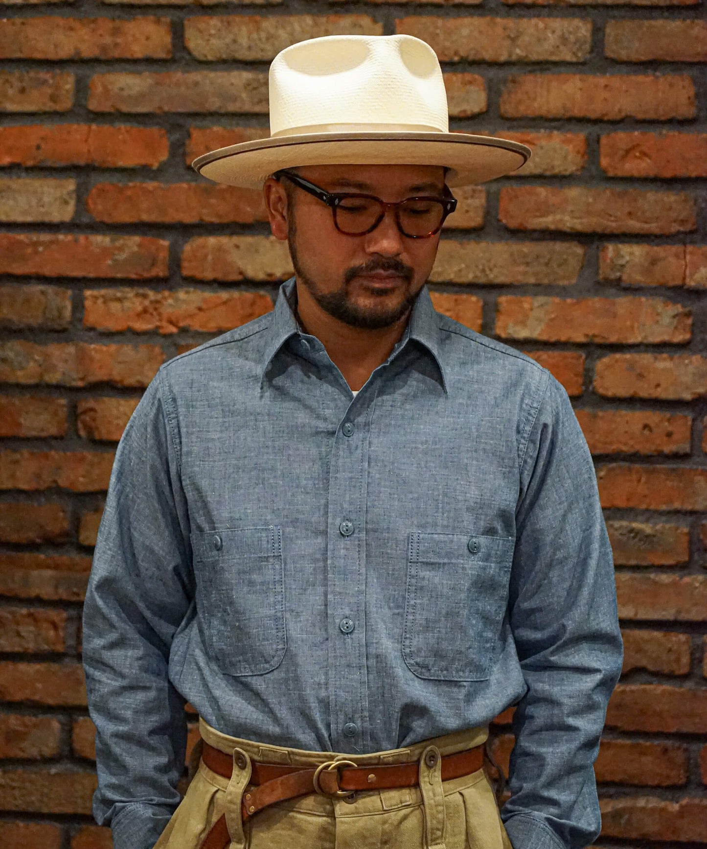 1940's Chambray Work Shirt