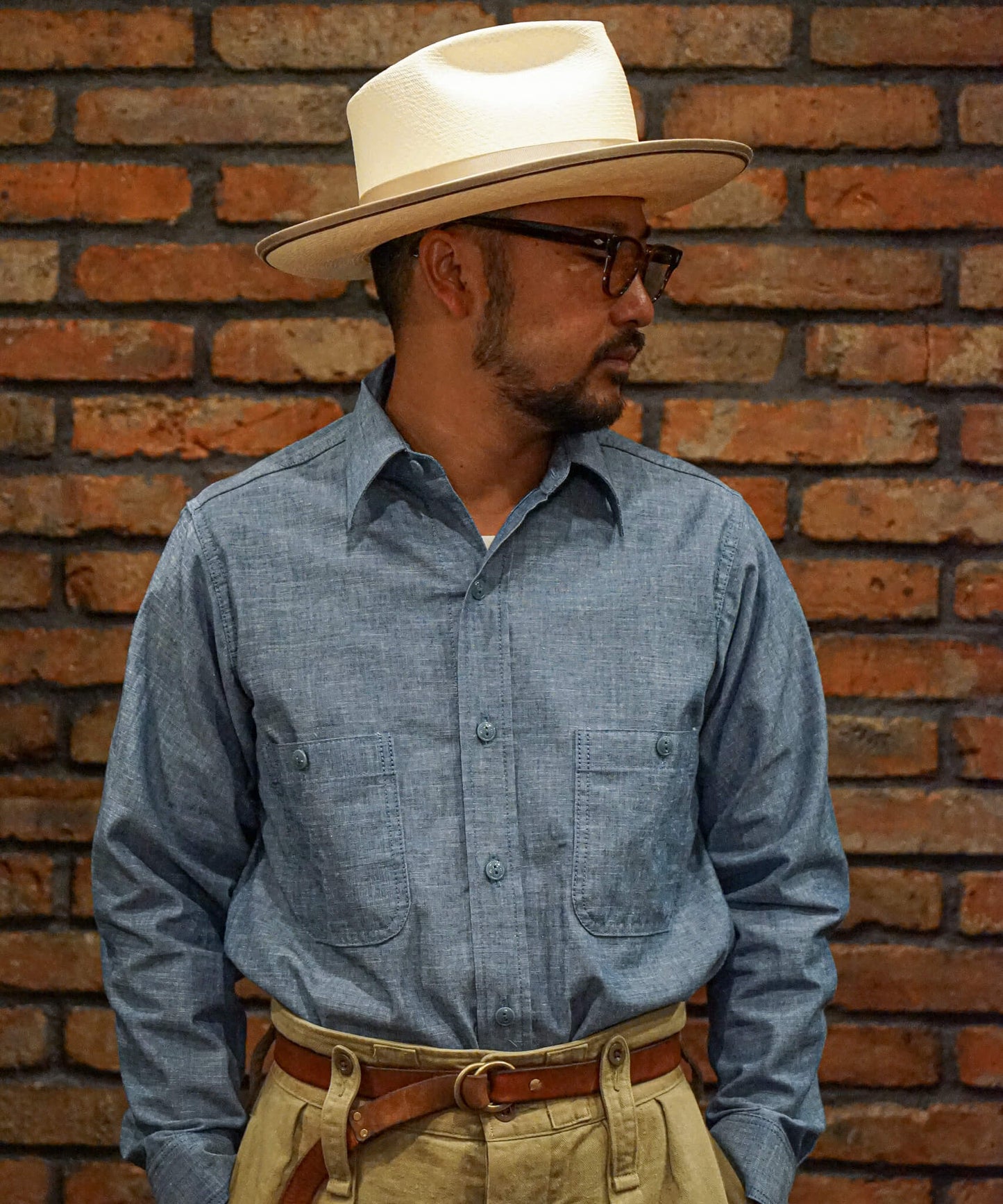 1940's Chambray Work Shirt
