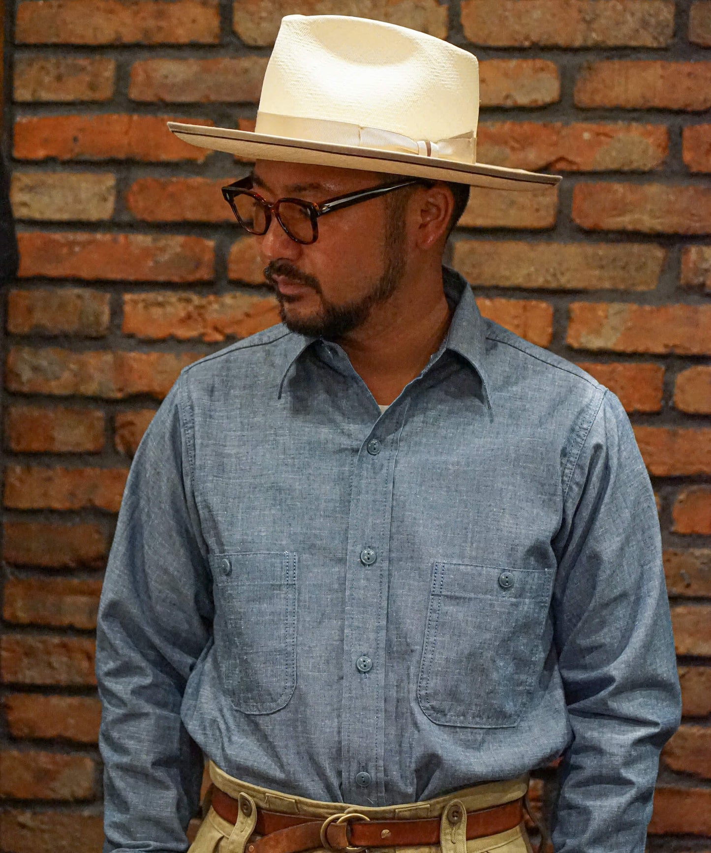 1940's Chambray Work Shirt