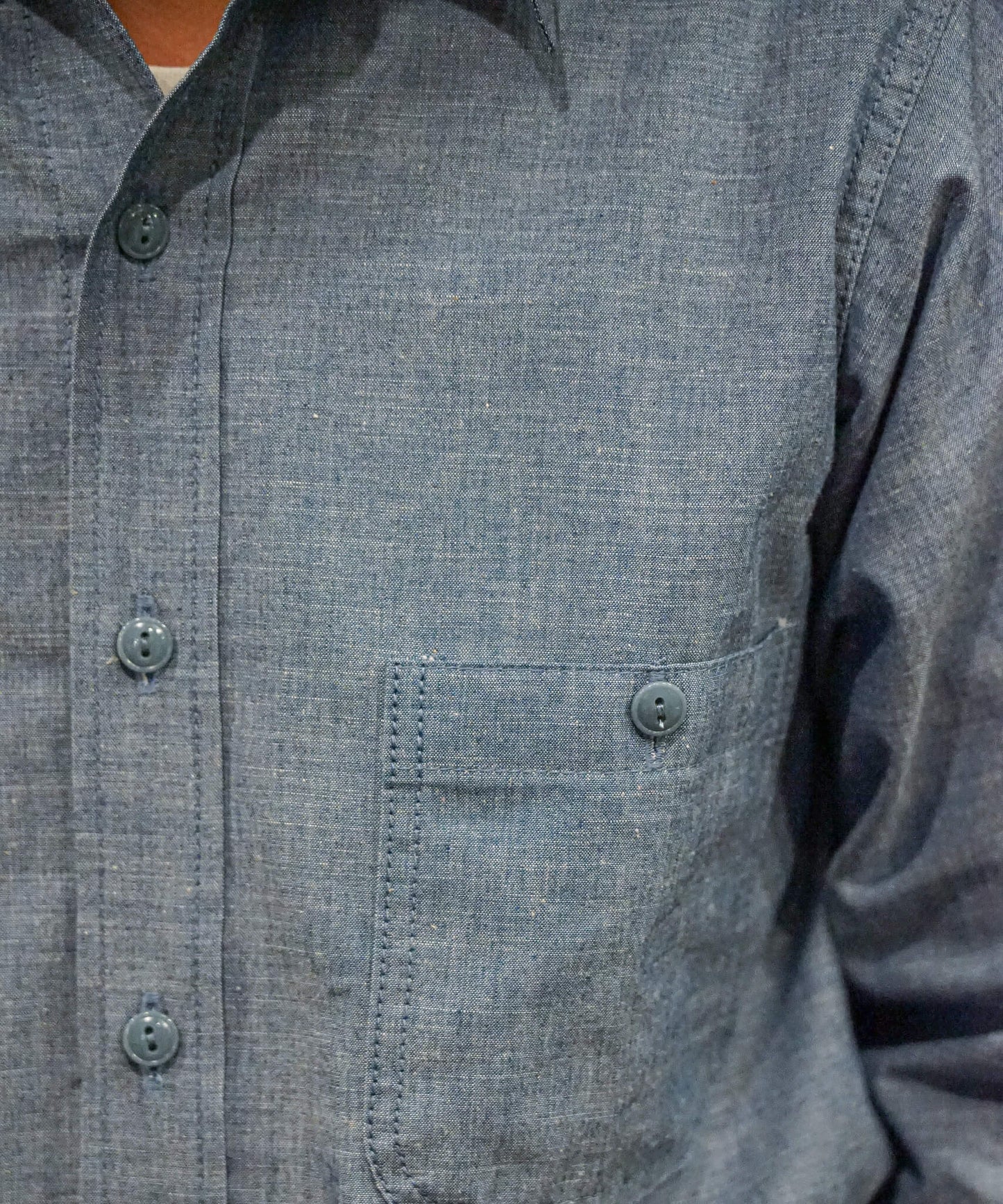 1940's Chambray Work Shirt