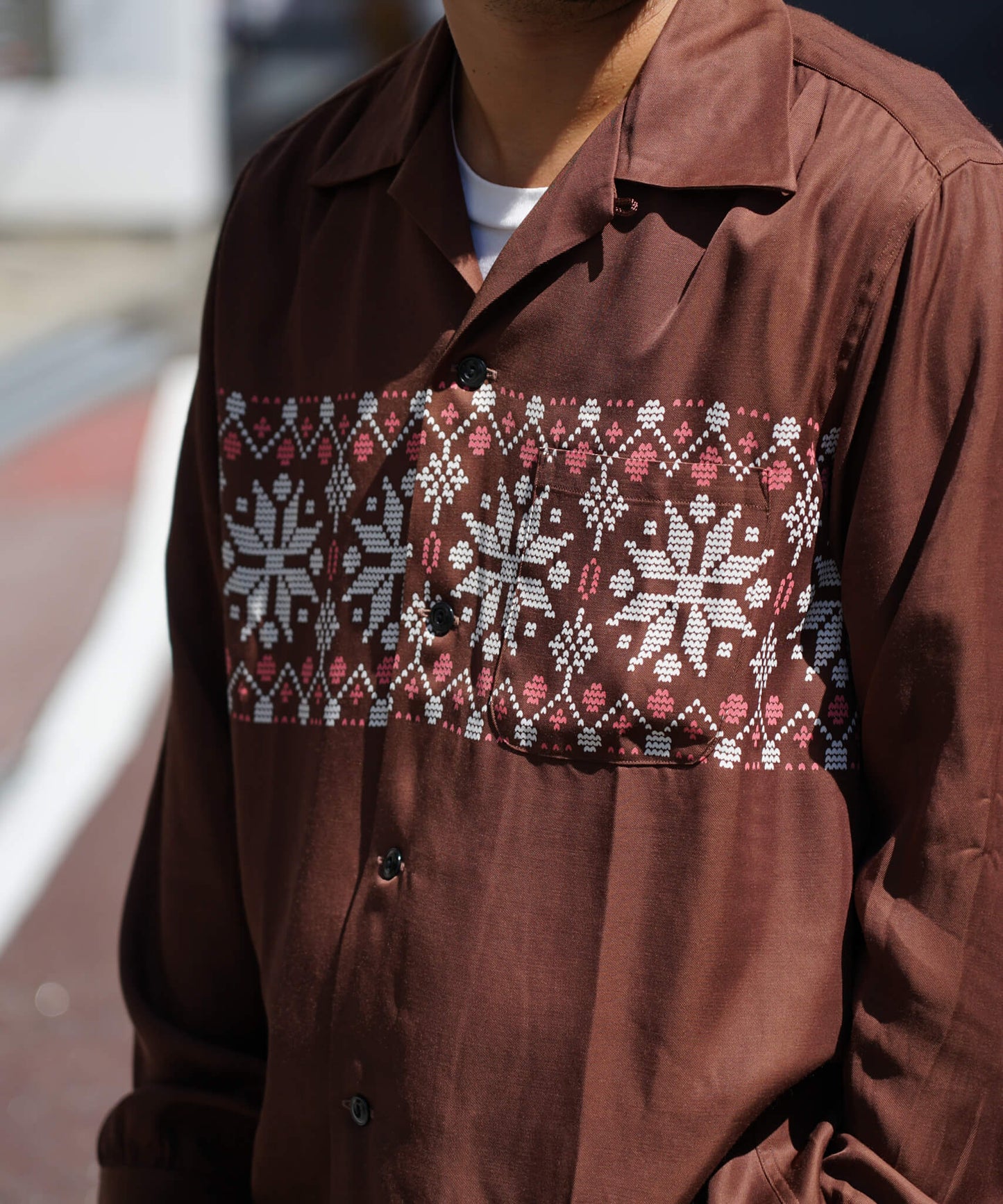 -Nordic- Rayon L/S Shirt
