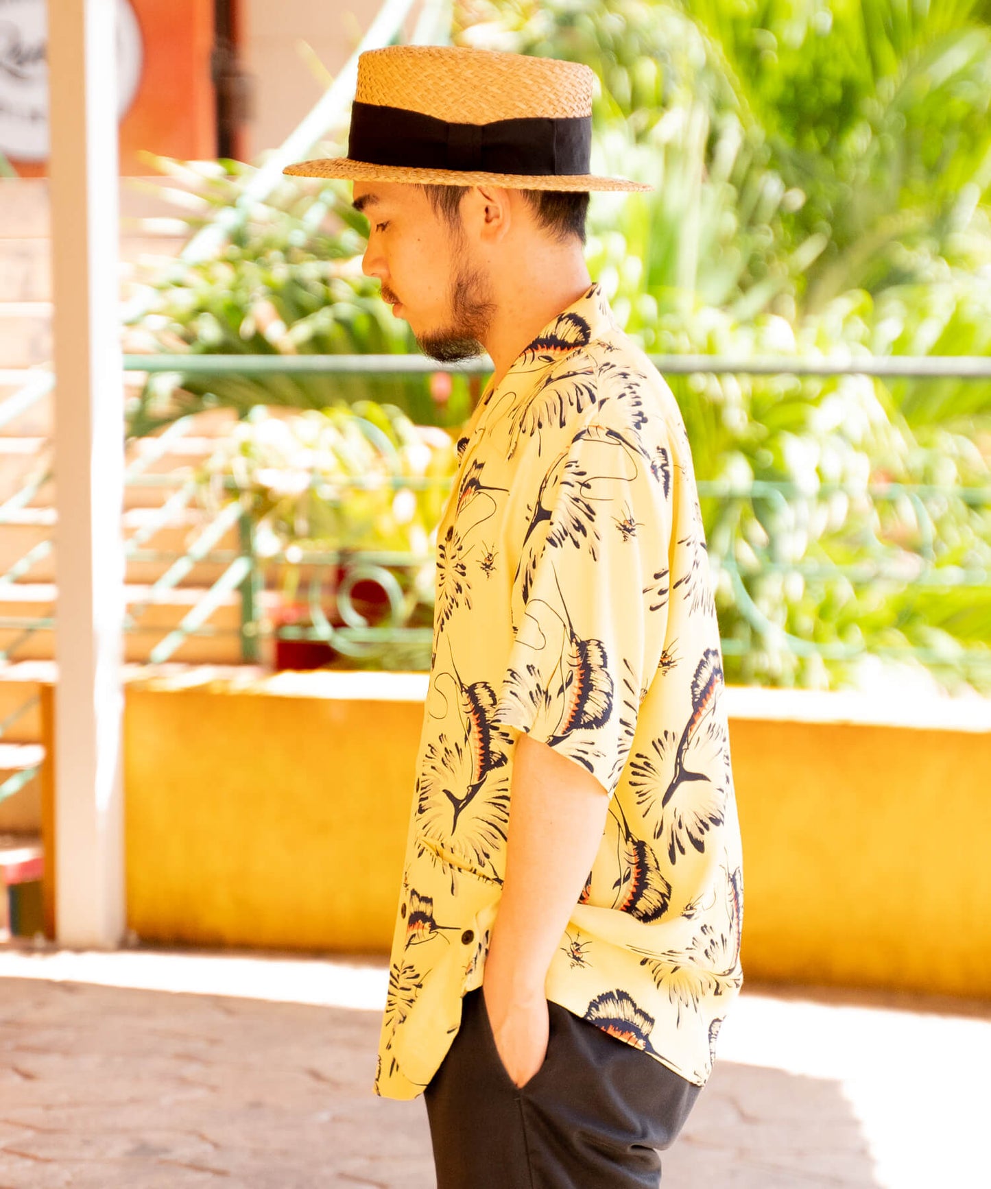 Rayon S/S Shirts -FISH-