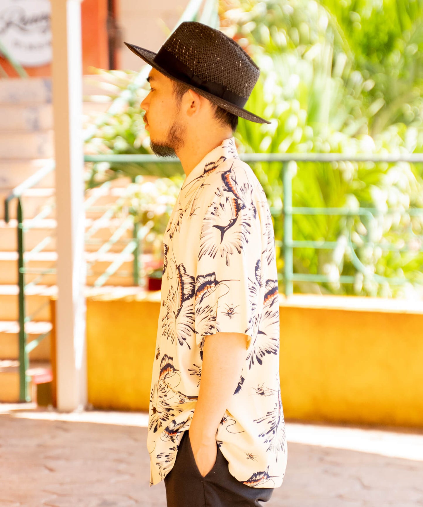 Rayon S/S Shirts -FISH-