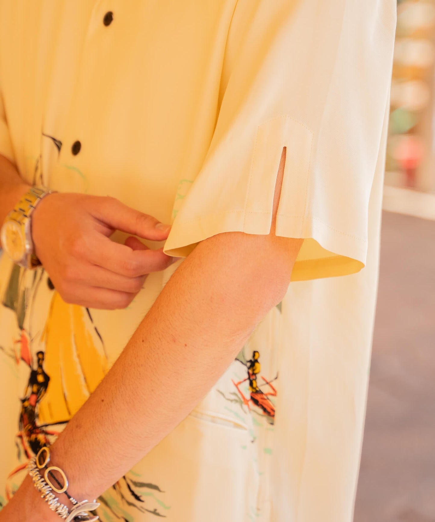 Rayon S/S Shirts -YACHT-