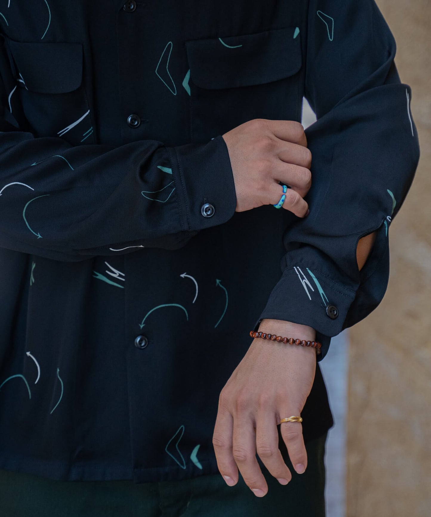 A445 Atomic Rayon Shirt