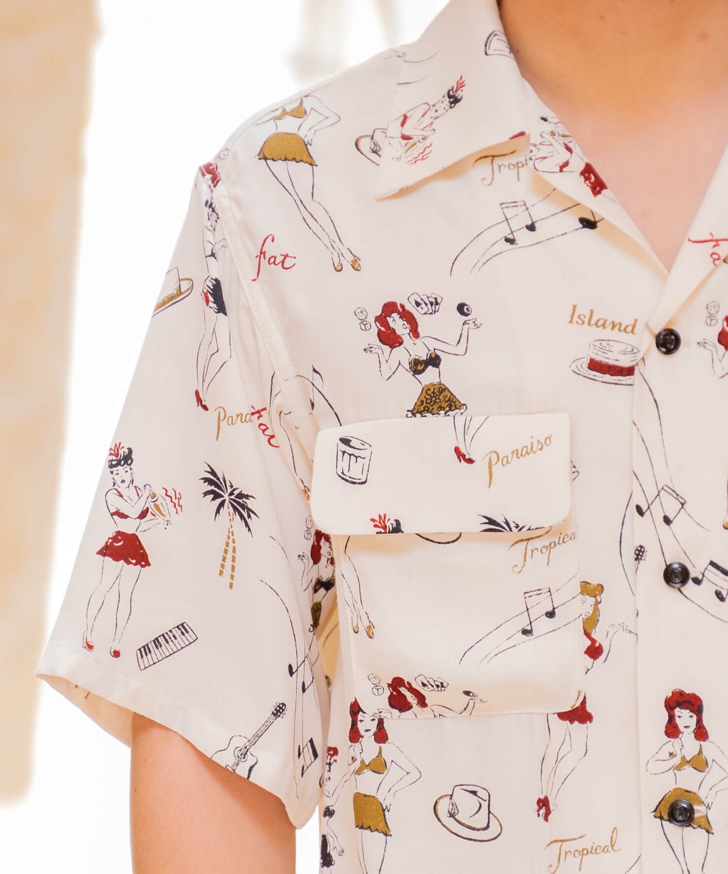 VISTA CLUB RAYON S/S SHIRT