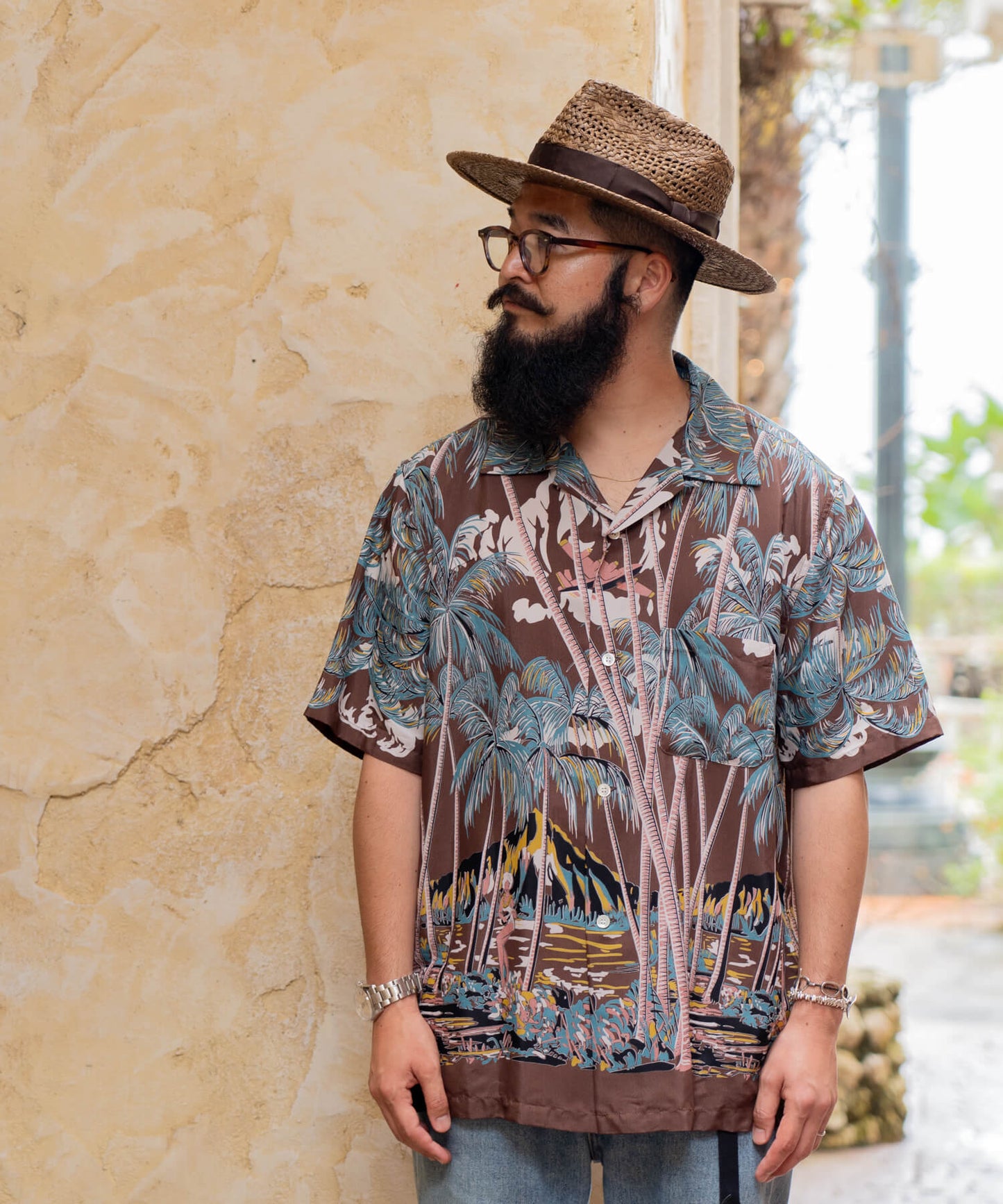 PALM TREE S/S SHIRTS