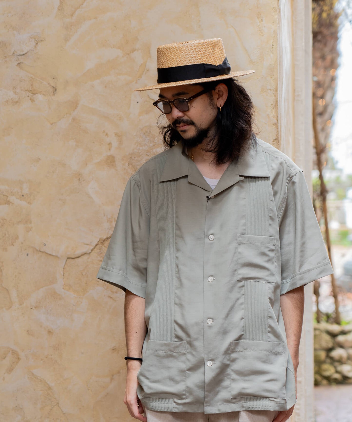 RIPTIDE CLUB S/S GUAYABERA SHIRTS