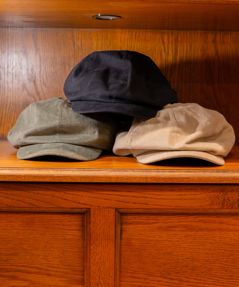 WASHED TWILL CASQUETTE
