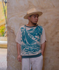 40s S/S Pullover  Shirt -Yatch-