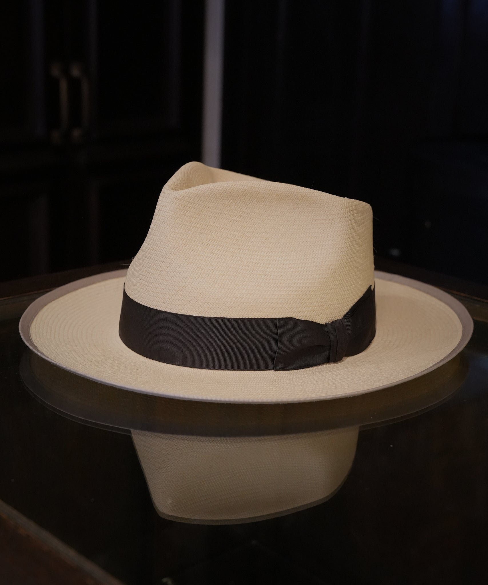 CLYDE Gamblerhat Panama Hat クライド　パナマハット CROW PANAMA / Grade8 Panama Quality – THE FAT HATTER