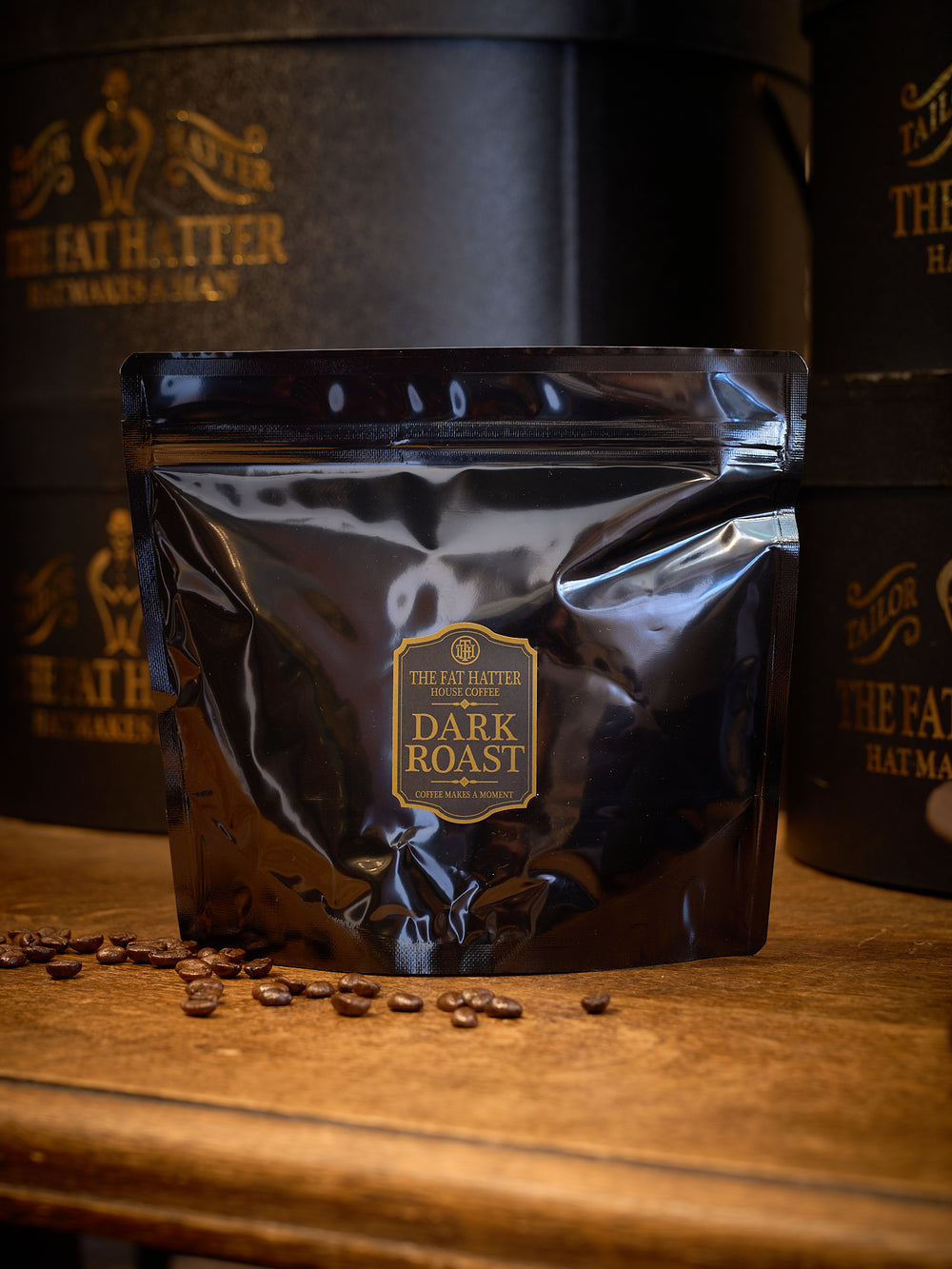 TFH DARK ROAST WHOLE BEAN 200g