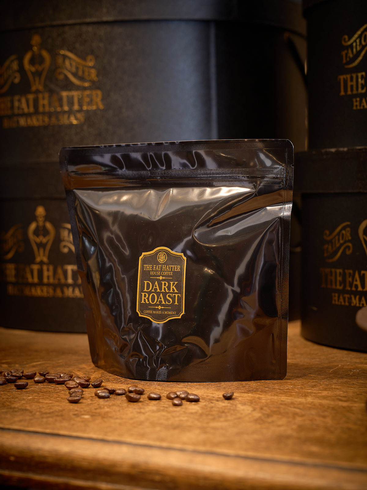 TFH DARK ROAST WHOLE BEAN 200g