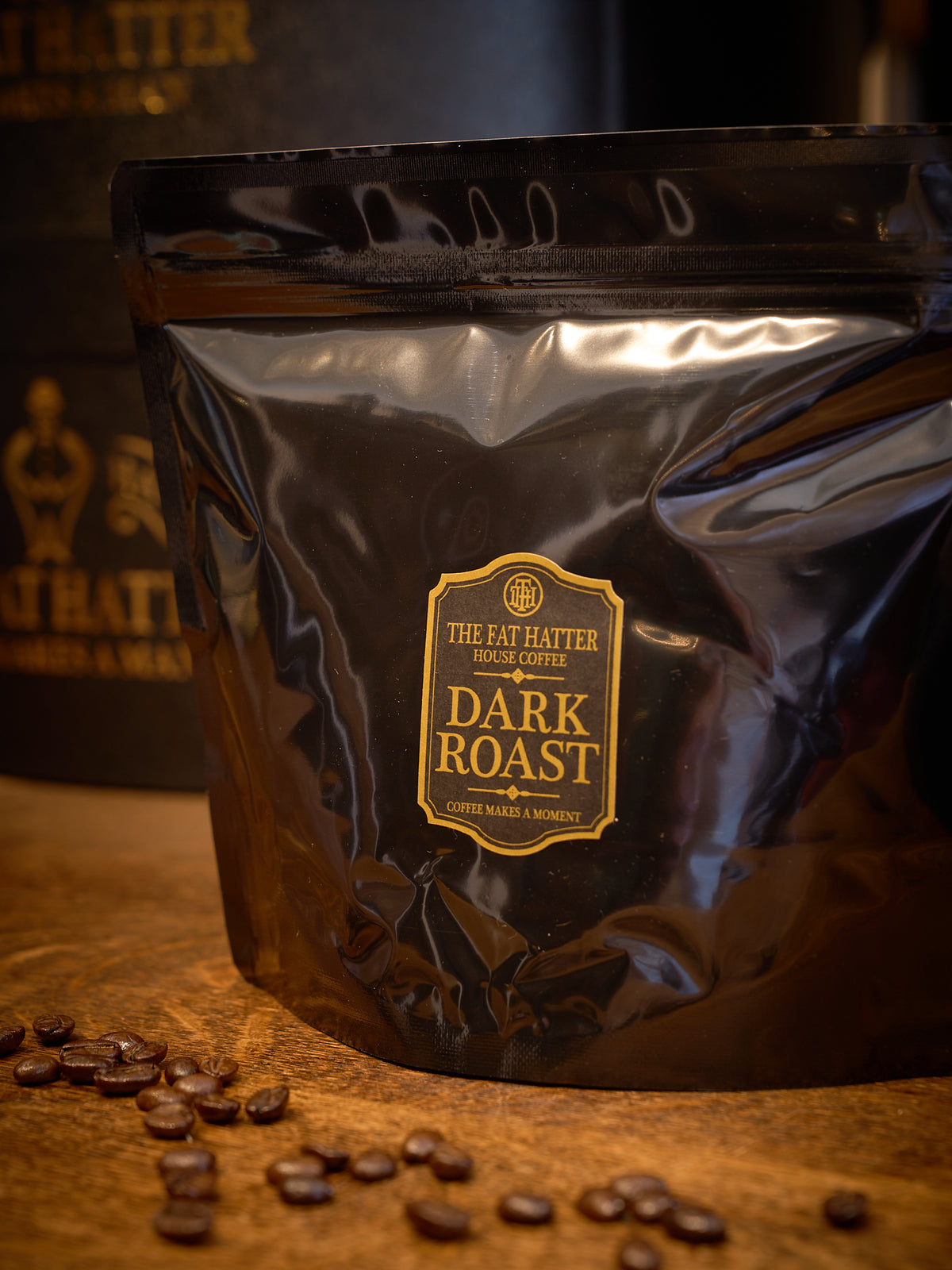 TFH DARK ROAST WHOLE BEAN 200g