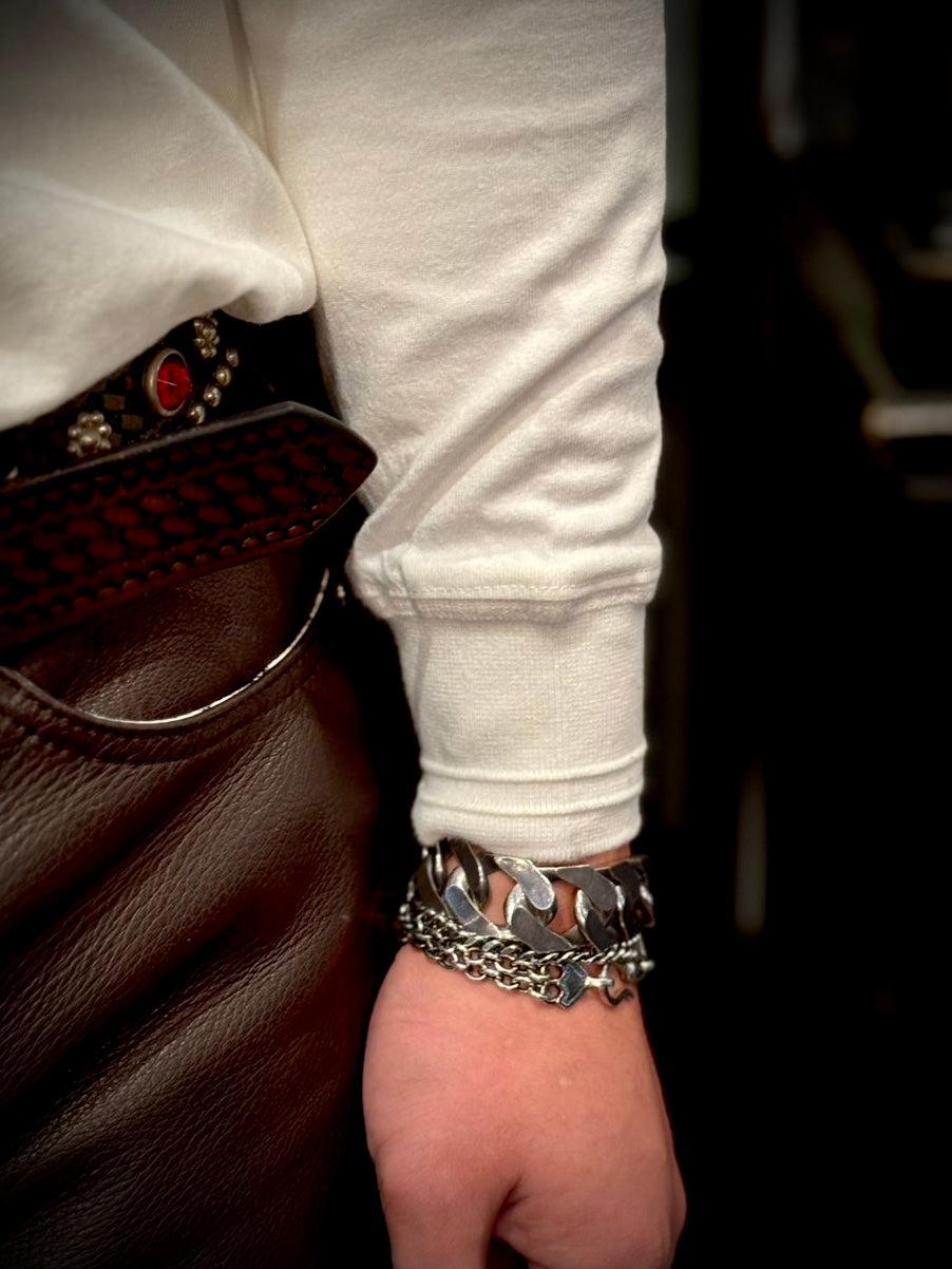 6.2oz Crew Neck L/S TEE“SKA” 8253008