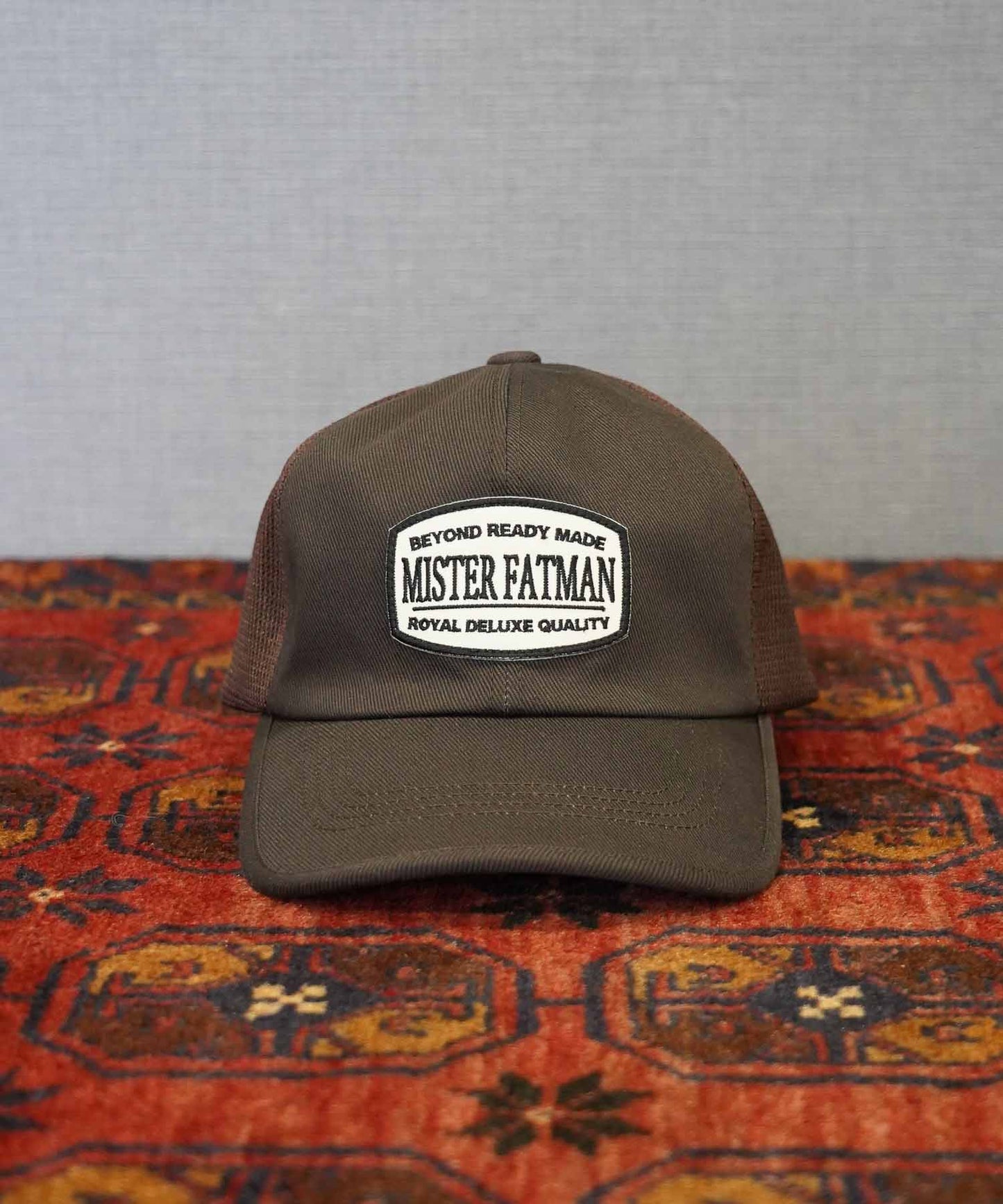 〈〈 COMING SOON 〉〉Wappen trucker mesh cap 5262003