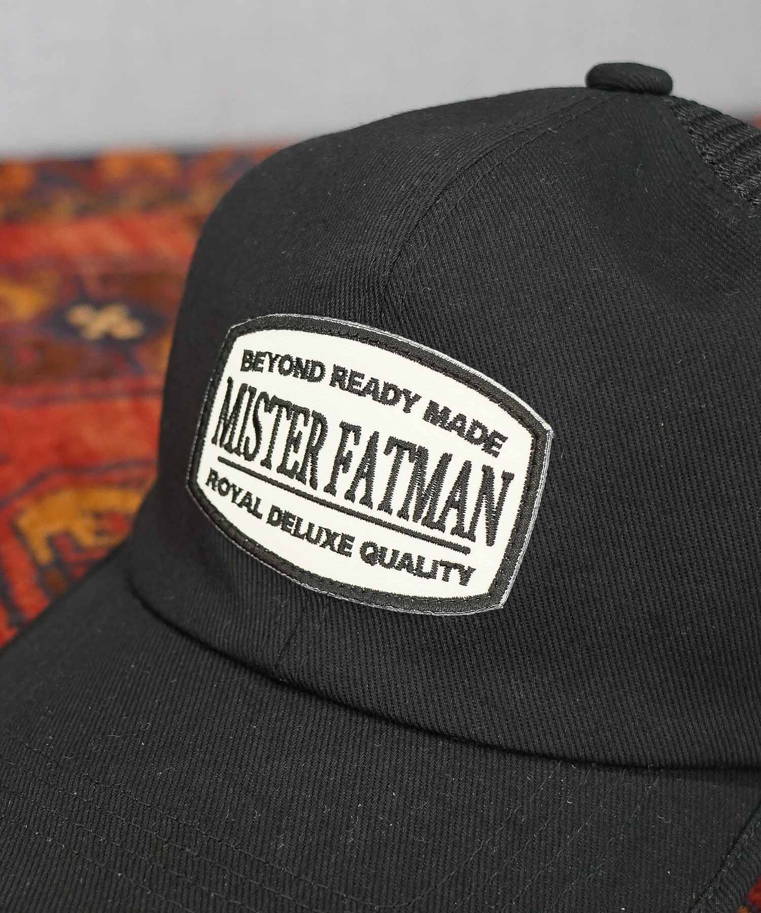 帽子 Mr.FATMAN Wappen trucker mesh cap XL Wappen trucker mesh cap 5262003 – THE FAT HATTER