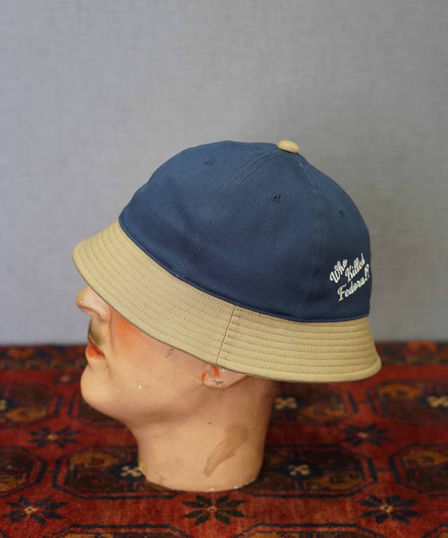 〈〈 COMING SOON 〉〉TWO TONE EMBROIDERY HAT 5262007