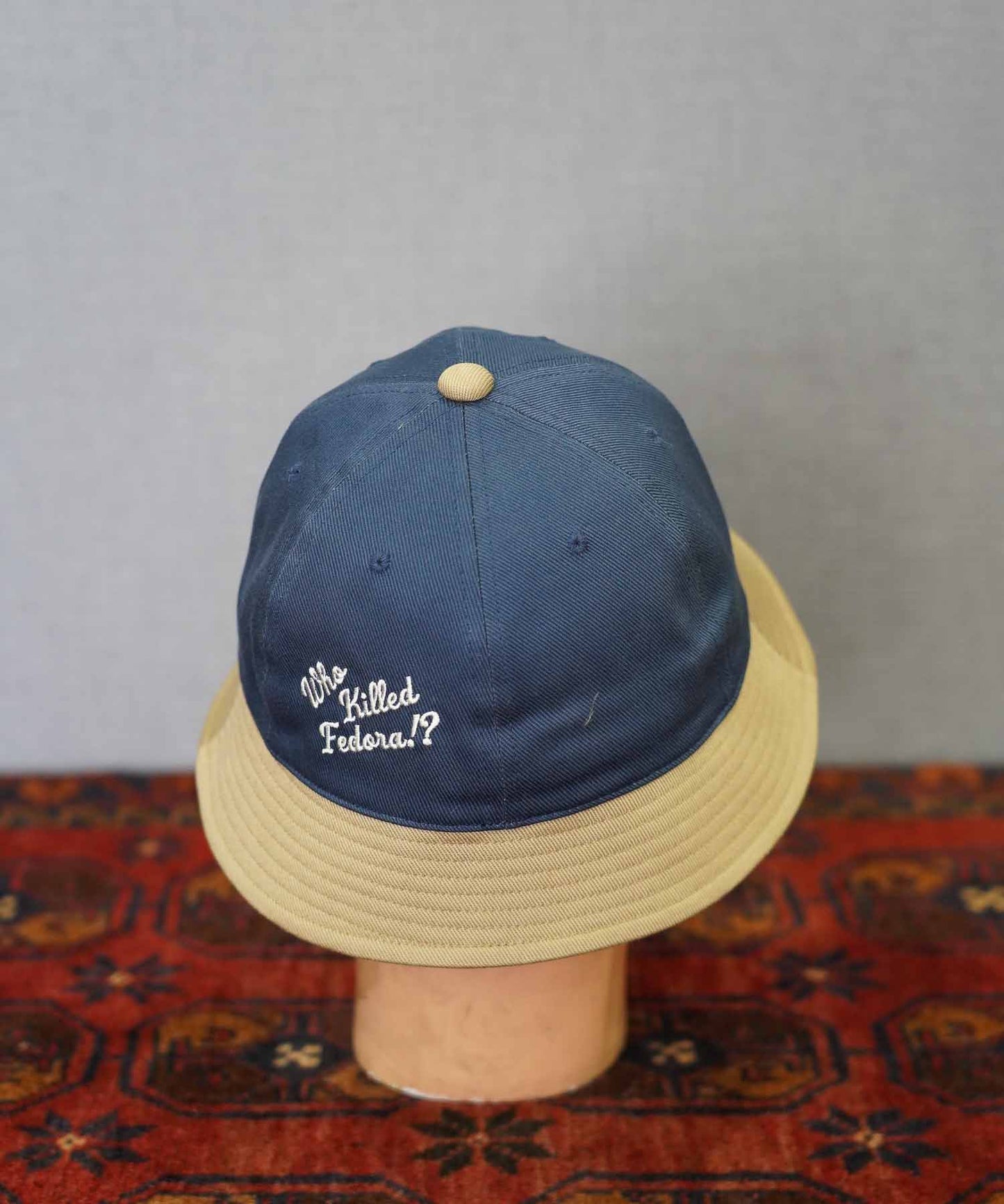 〈〈 COMING SOON 〉〉TWO TONE EMBROIDERY HAT 5262007