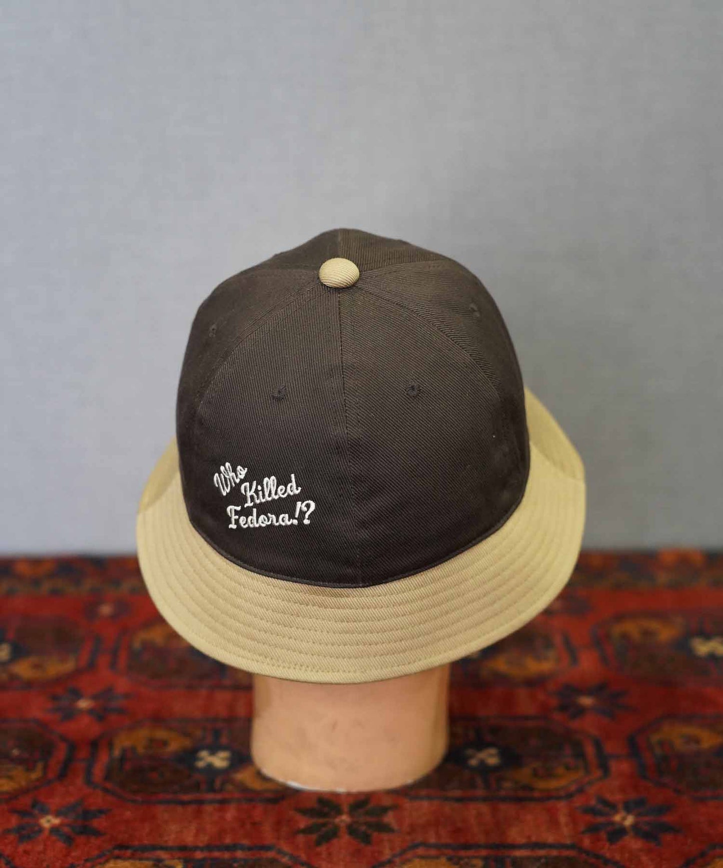 〈〈 COMING SOON 〉〉TWO TONE EMBROIDERY HAT 5262007