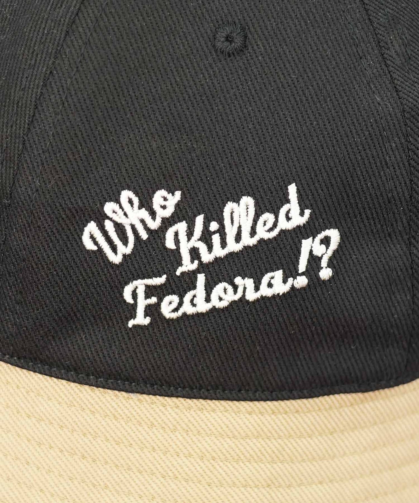 〈〈 COMING SOON 〉〉TWO TONE EMBROIDERY HAT 5262007