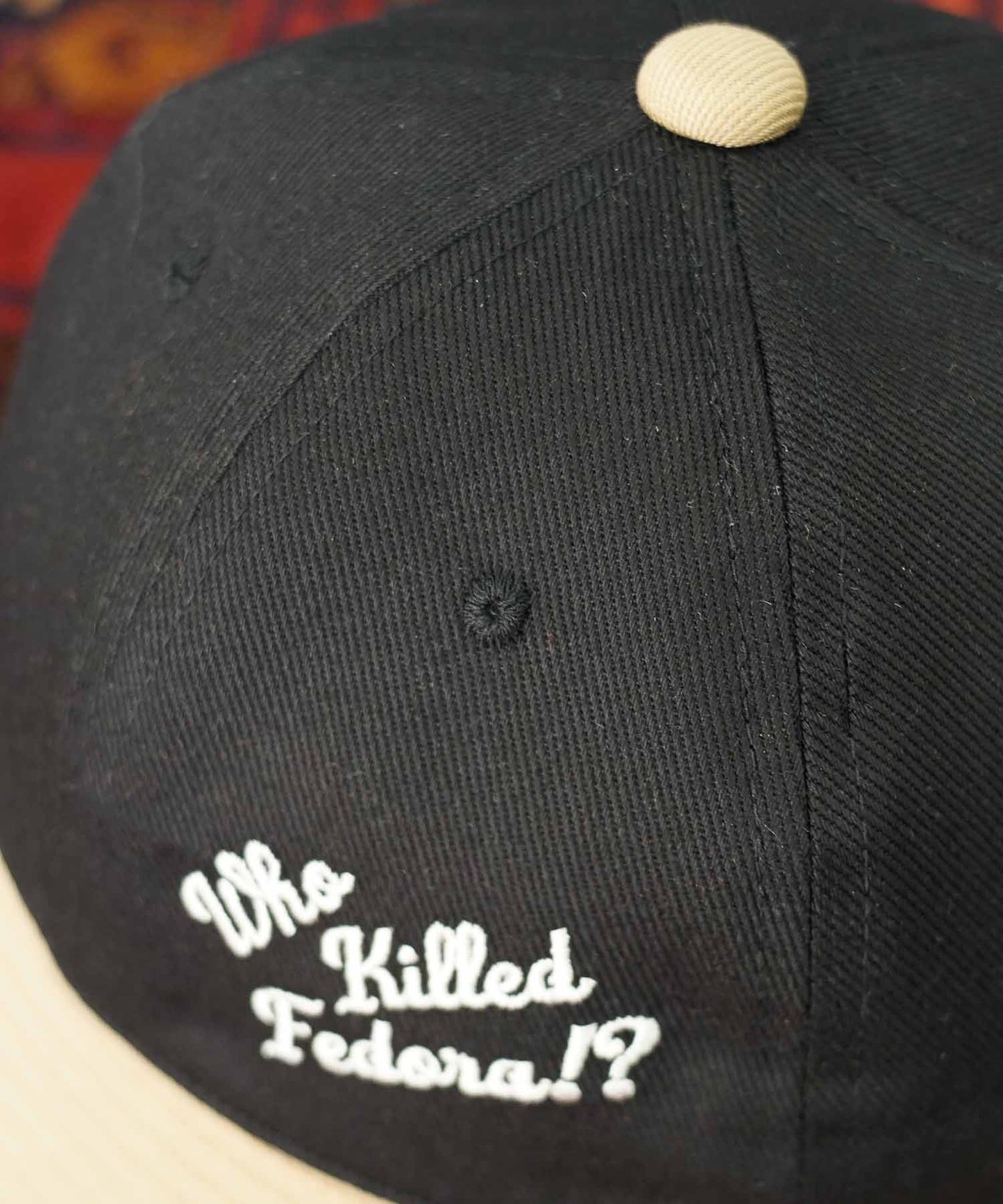 〈〈 COMING SOON 〉〉TWO TONE EMBROIDERY HAT 5262007