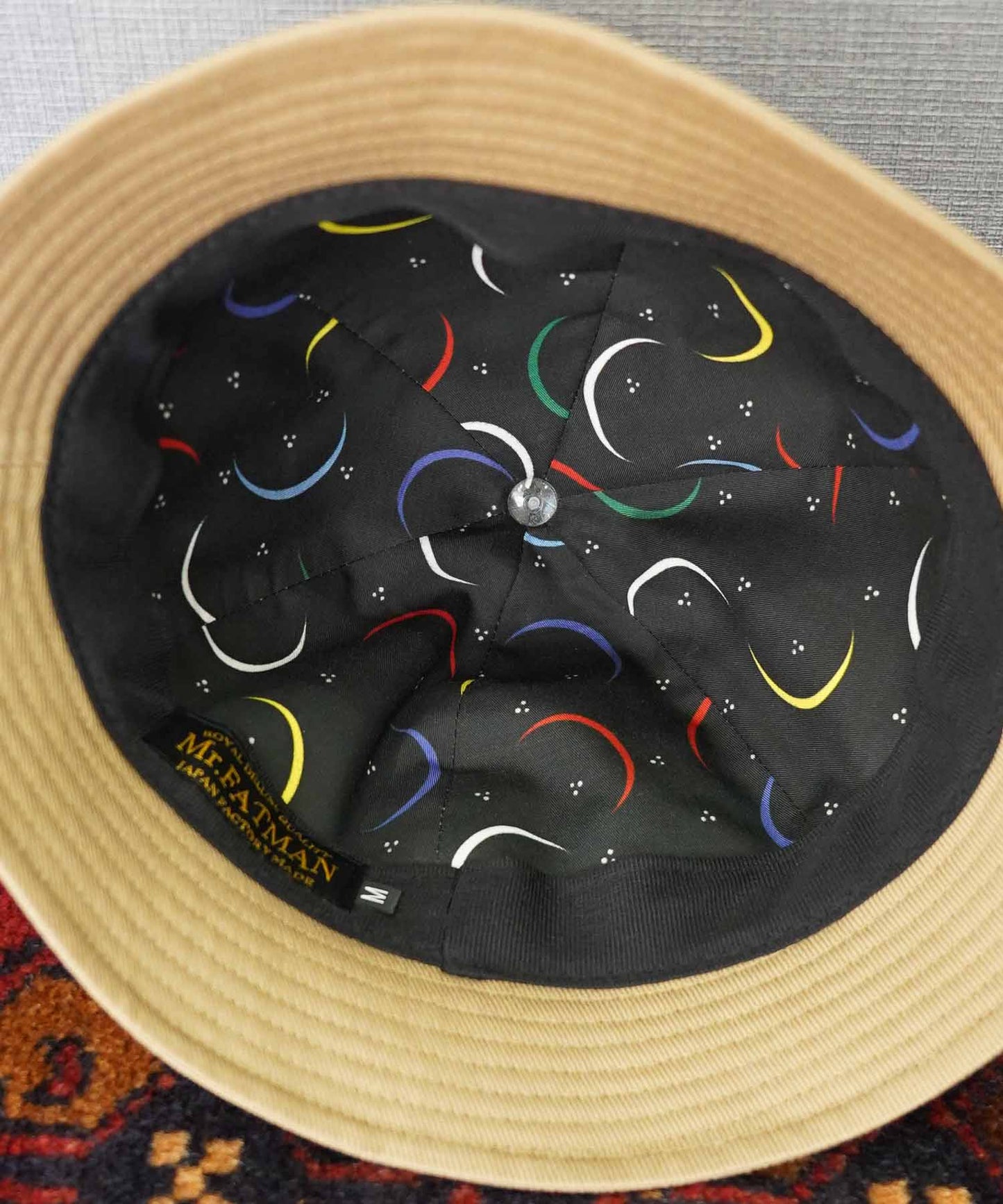 〈〈 COMING SOON 〉〉TWO TONE EMBROIDERY HAT 5262007