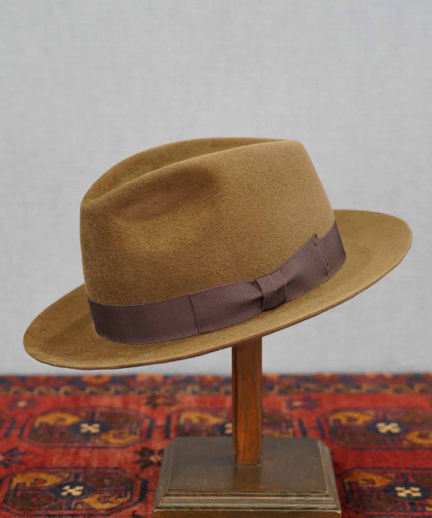 THE FAT HATTER グレー ウールハット the fat hatter グレー ウールフェルトハット the fat hatter グレー