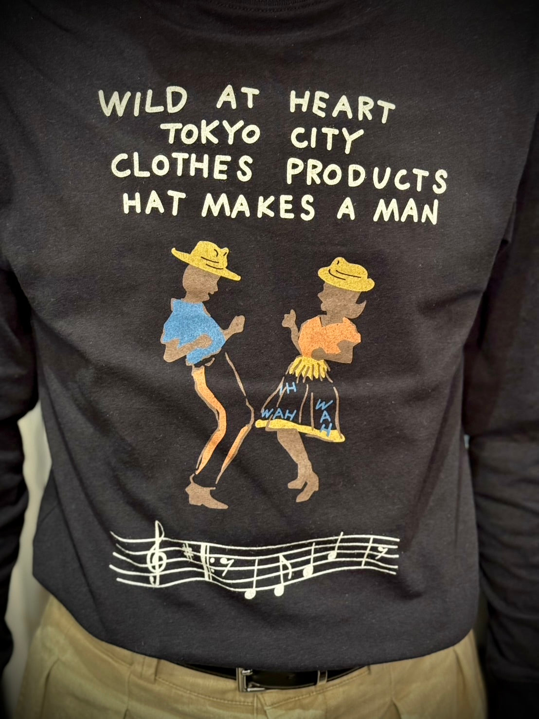 6.2oz Crew Neck L/S TEE“SKA” 8253008