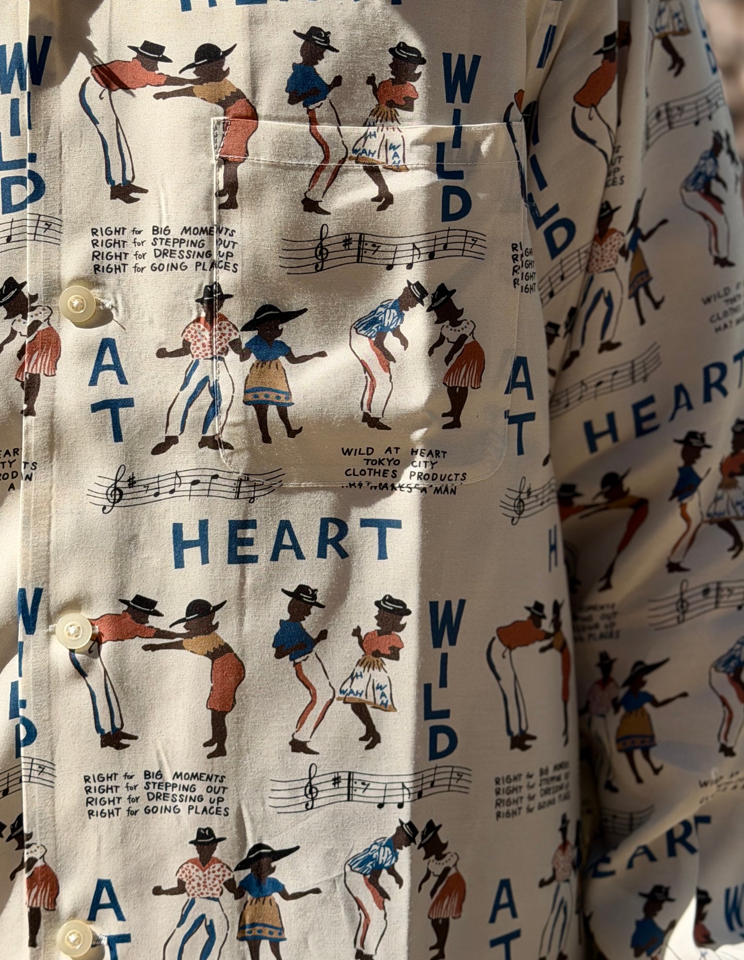 "SKA" Open Collar L/S Shirt 8253007