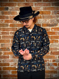 "SKA" Open Collar L/S Shirt 8253007