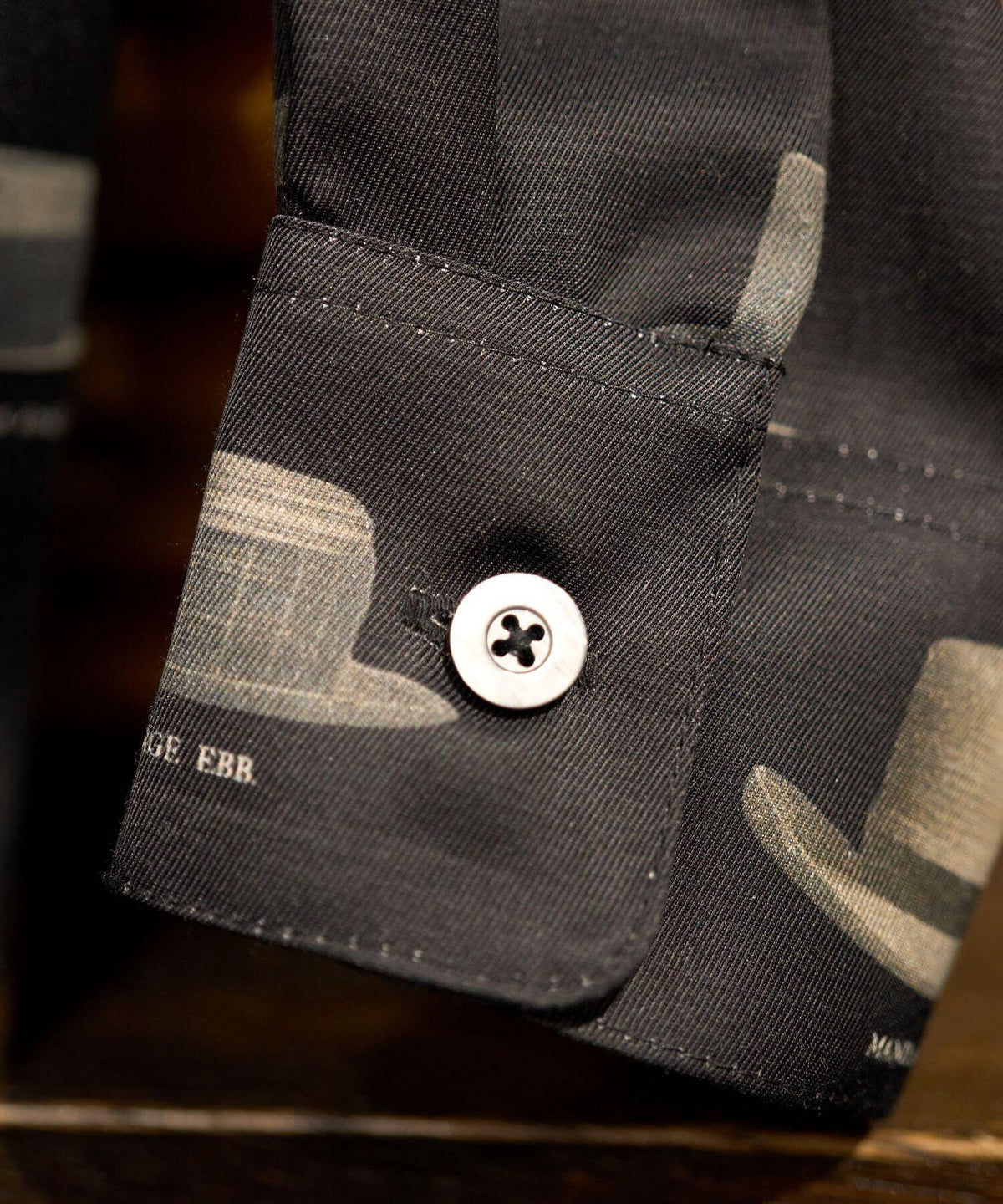 Hat Pattern Open Collar L/S Shirts