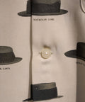 Hat Pattern Open Collar L/S Shirts