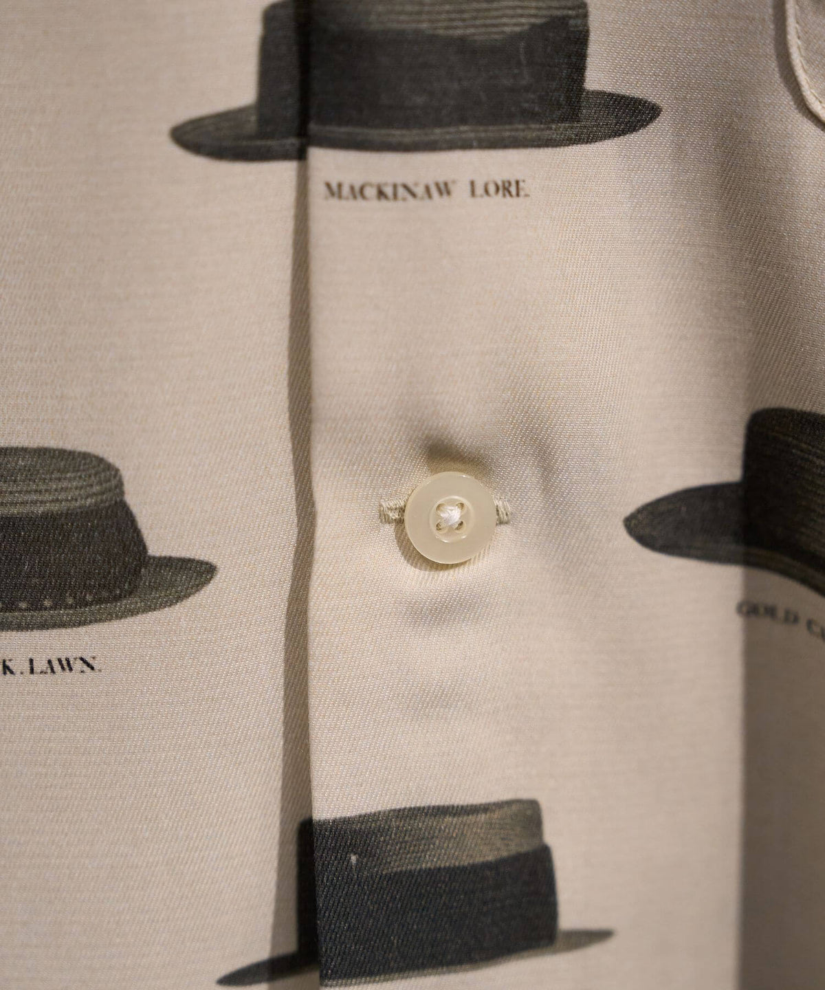 Hat Pattern Open Collar L/S Shirts